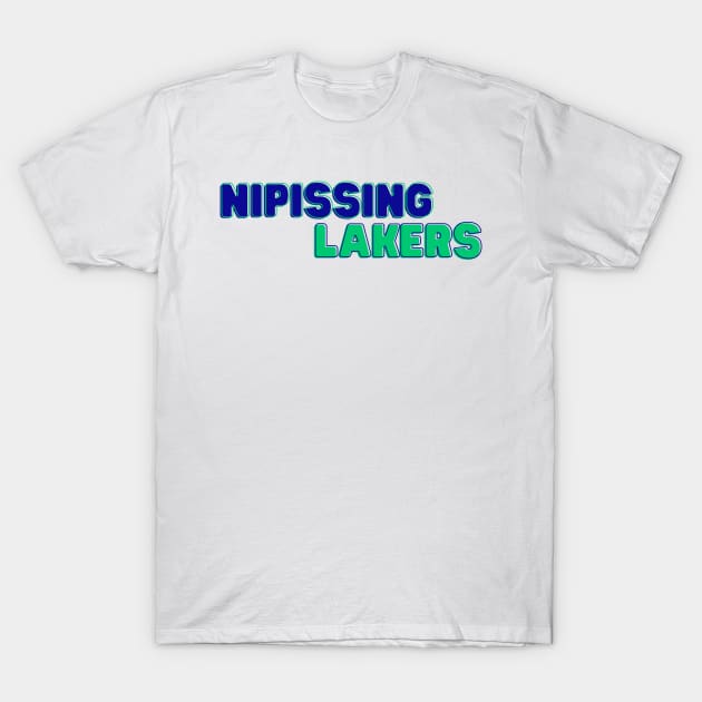 Nipissing Lakers T-Shirt by stickersbyjori